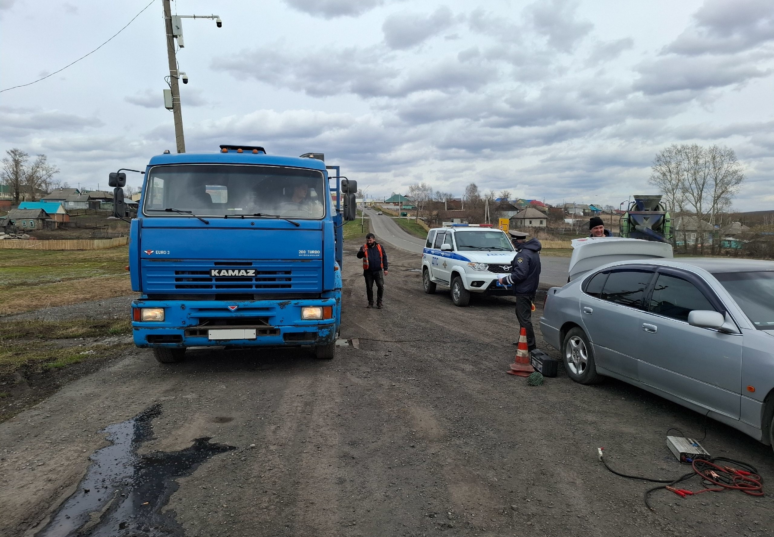 Контроль тяжеловесных и крупногабаритных грузоперевозок на территории Прокопьевского района